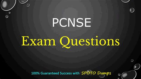 PCNSE Exam