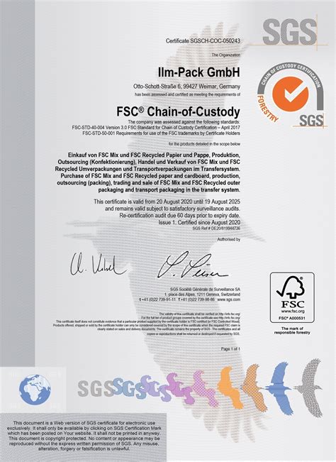 PCSFE Zertifizierung