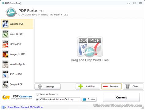 PDF Forte for Windows