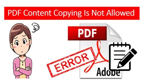 PDF Content Copying Not Allowed - Solution to Resolved the Issue …