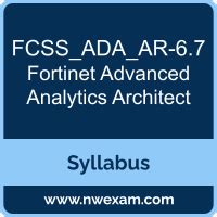 PDF FCSS_ADA_AR-6.7 VCE