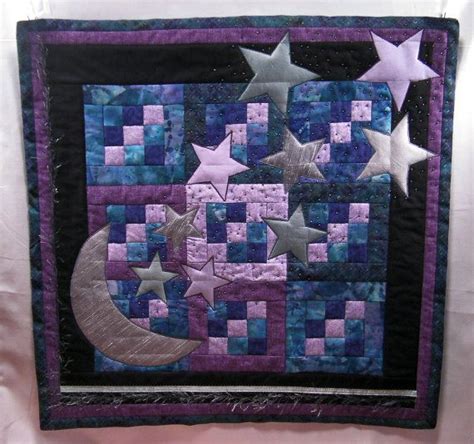 PDF Moon and Star Quilt Pattern Perfect Size to Make as a Etsy