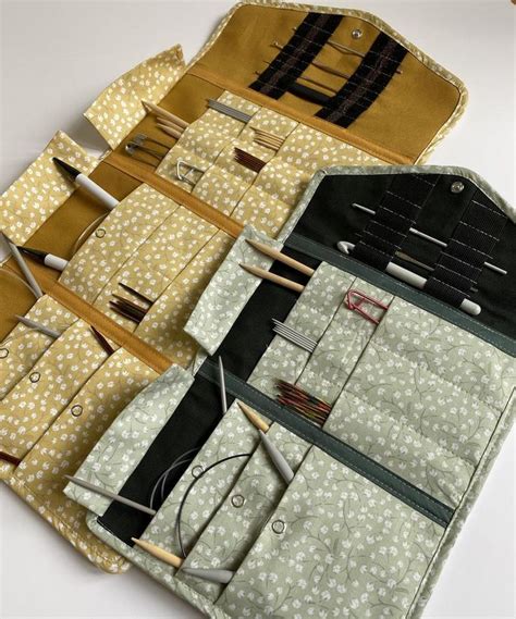 PDF Sewing Pattern Knitting Needle Case two sizes two PDF Etsy