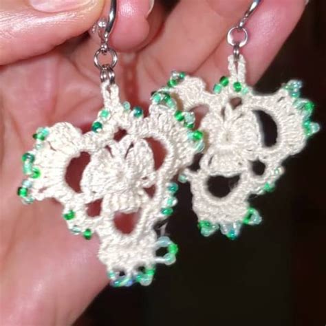 PDF Tutorial Crochet Pattern... Lace Jewelry Necklace 1 Etsy