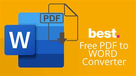 PDF to Word converter - Convert pdf to editable word free - OCR.Best