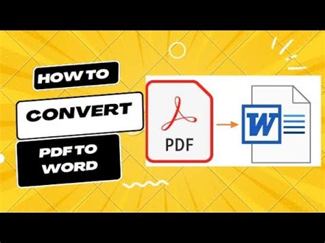 PDF to Word for Windows