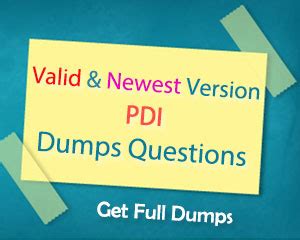 PDI Dumps