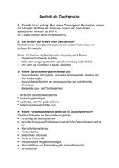 PDP9 Deutsch Prüfungsfragen