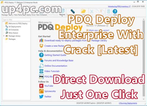PDQ Deploy 19.0.40 Enterprise with Crack