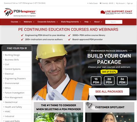 PE Continuing Education Courses and Webinars