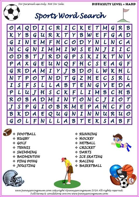 PE Crosswords/Mazes