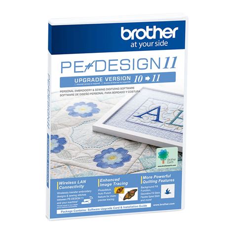 PEDesign 11 Advanced Embroidery Software Brother