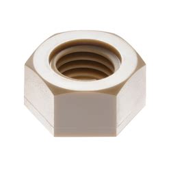 PEEK (Polyetheretherketone) / Hex Nut (PEEK/NT-M2)