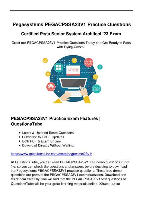 PEGACPSA23V1 Exam