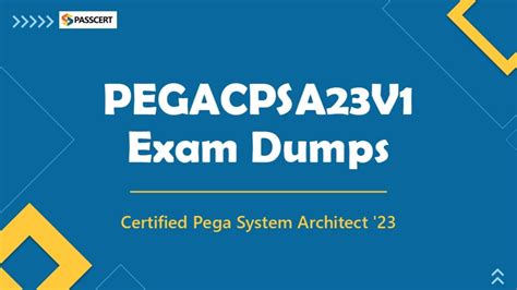 PEGACPSA23V1 Testfagen