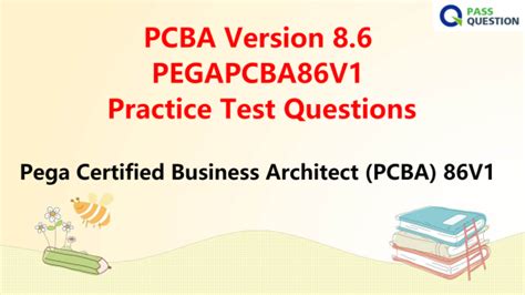 PEGAPCBA86V1 Prüfungsmaterialien