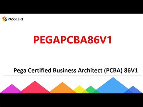PEGAPCBA86V1 Zertifizierung