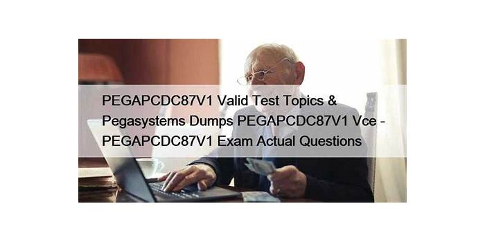 Vce PEGAPCDC87V1 Exam