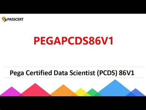 PEGAPCDS86V1 Certificate Exam