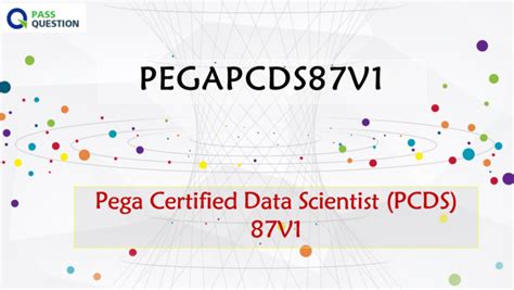 PEGAPCDS87V1 Zertifizierungsprüfung