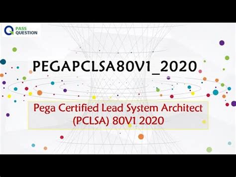 PEGAPCLSA80V1_2020 Fragen Beantworten