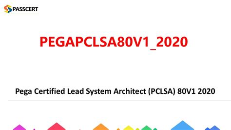 PEGAPCLSA80V1_2020 Vorbereitung
