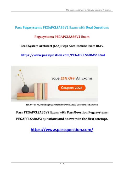PEGAPCLSA86V2 Examsfragen