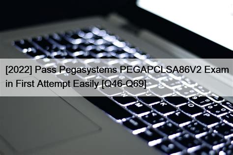 PEGAPCLSA86V2 Prüfungs