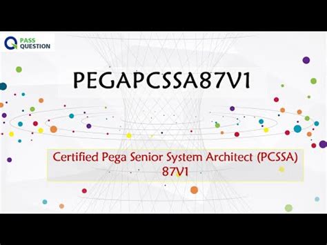 PEGAPCSSA87V1 Prüfung