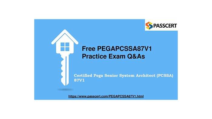 PEGAPCSSA87V1 Zertifizierungsprüfung