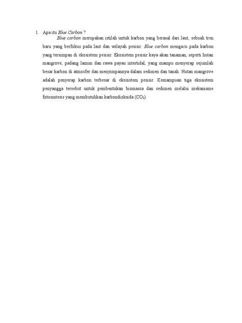 Pemahaman tentang Blue Carbon | PDF - Scribd - raincitystudios.com