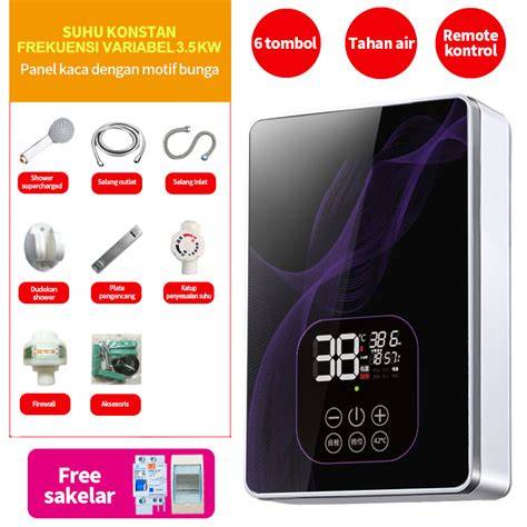 Pemanas Air Listrik Instan Tipe Dinding/Pemanas Air Listrik/5500W ... - raincitystudios.com