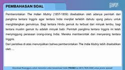 Pemberontakan The Indian Mutini (1857-1859) diseba... - Roboguru - wintechmobiles.com