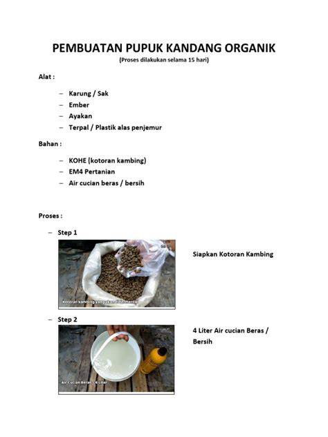 Pembuatan Pupuk Kandang | PDF - Scribd - raincitystudios.com