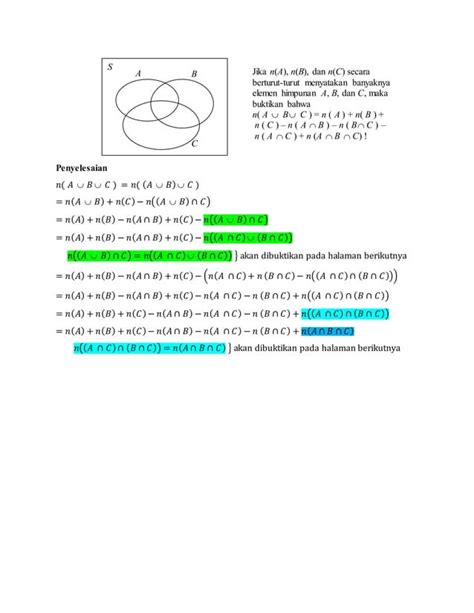 Pembuktian irisan 3 Himpunan | DOCX - SlideShare - wintechmobiles.com