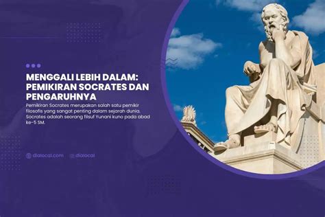 Pemikiran Filosofis Socrates dan Pengaruhnya - wintechmobiles.com