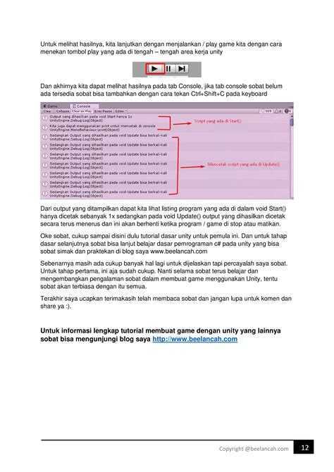 Pemrograman Game 2D dengan Unity untuk Level Dasar - Udemy - muktibox.com