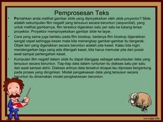 Pemrosesan Teks - coolestguyplanet.net