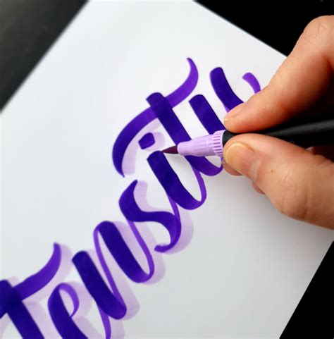 Pen Shading Letters - muktibox.com