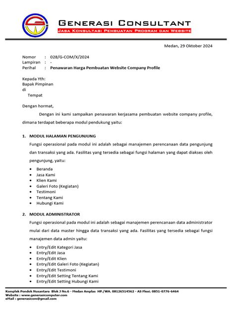 Penawaran Harga Video Company Profile - Jepret … - muktibox.com