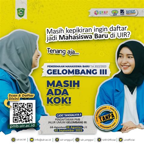 PENDAFTARAN CALON MAHASISWA BARU PROGRAM STUDI …