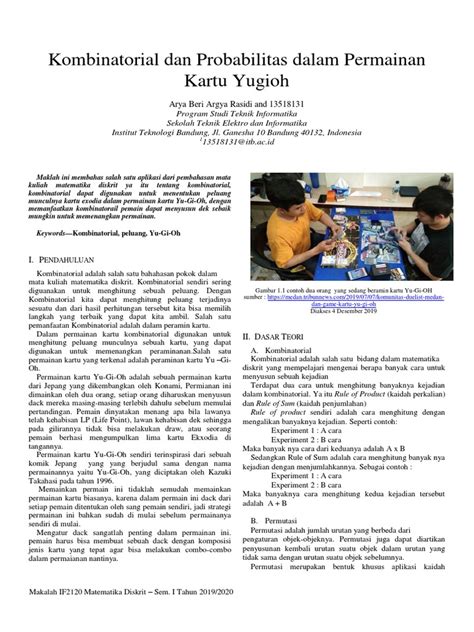 Pendekatan Eksploratif dalam Analisis Probabilitas Permainan lewat ... - muktibox.com