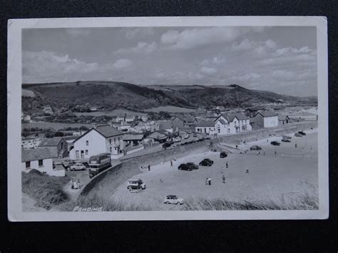 PENDINE VIEW OF VILLAGE FROM HILL C1940 SQUIBBS REAL …