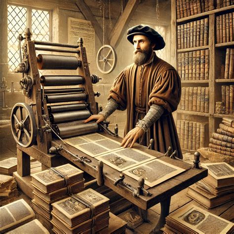 Penemu Mesin Cetak Modern Pertama di Dunia - wintechmobiles.com