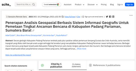 Penerapan Analisis Geospasial Berbasis Sistem Informasi ... - Unila - wintechmobiles.com