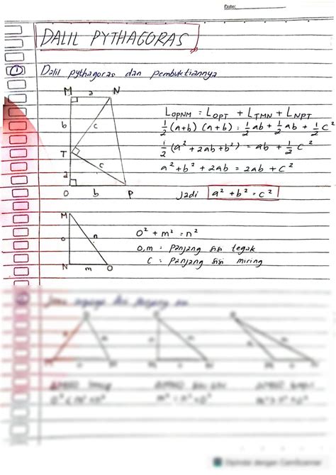 Penerapan Dalil Pythagoras dalam Geometri | PDF - wintechmobiles.com
