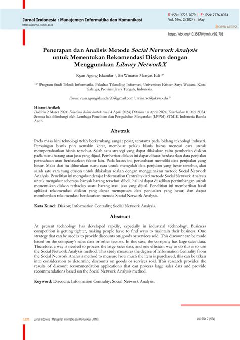 PENERAPAN DAN ANALISIS METODE - wintechmobiles.com