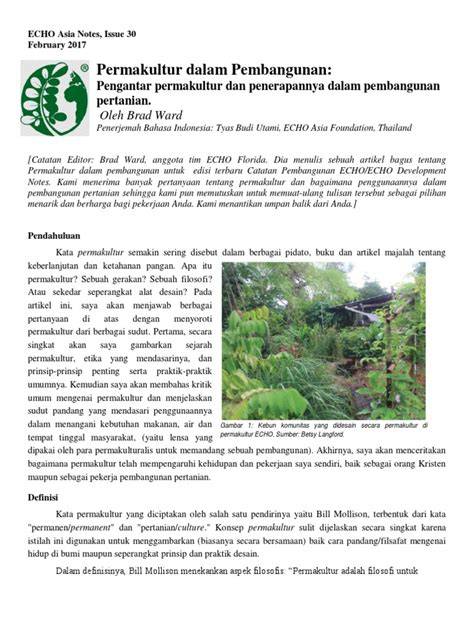 Penerapan Permakultur dalam Pertanian di Indonesia - raincitystudios.com