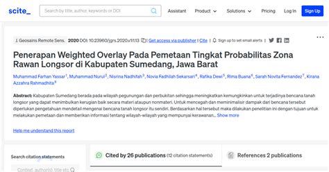 Penerapan Weighted Overlay Pada Pemetaan Tingkat Probabilitas Zona ... - wintechmobiles.com