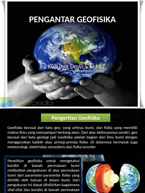 PENGANTAR GEOFISIKA - Mulawarman University - muktibox.com